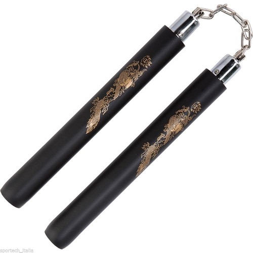 Nunchaku gomma allenamento - nunchaku,