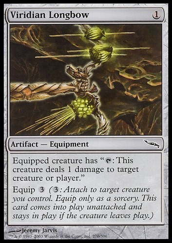 Mtg viridian longbow - viridian,