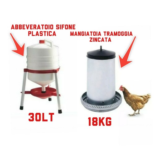 Mangiatoia tramoggia per - kg,