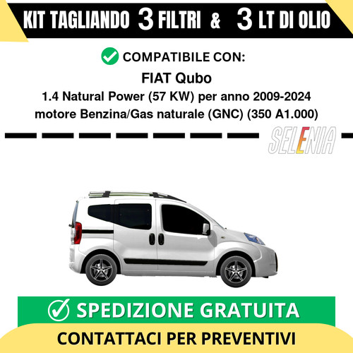 Tagliando per fiat - qubo, 1.4