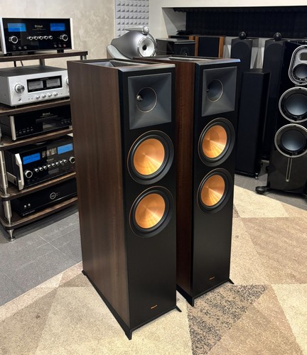 Klipsch 8060fa walnut demo - klipsch, rp