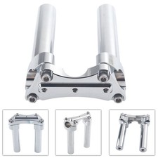 6" Tall Handlebar Risers w/