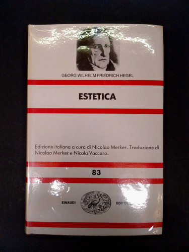 Hegel estetica einaudi - -,