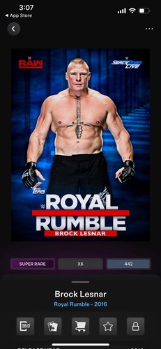 Topps slam wwe digitale 2016 - slam, *digitale*