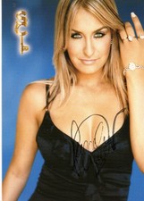 Biglietto autografo SARAH