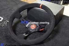 Volante MOMO pelle scamosciata