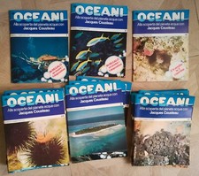 GLI OCEANI Enciclopedia di Jacques Cousteau Ed. Fabbri 1973 primi 30 fascicoli