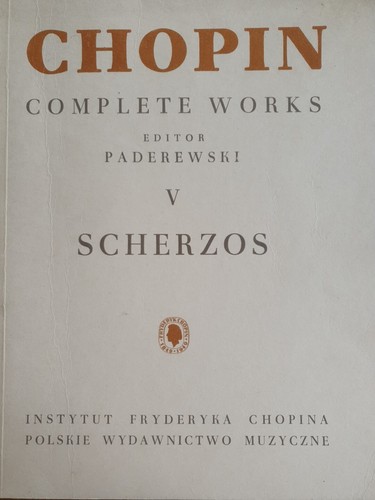 Chopin scherzos spartito - chopin,