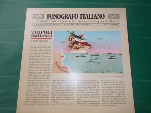 Fonografo italiano tripoli - lp,