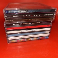 MADONNA 9 CD Lot Erotica Missy