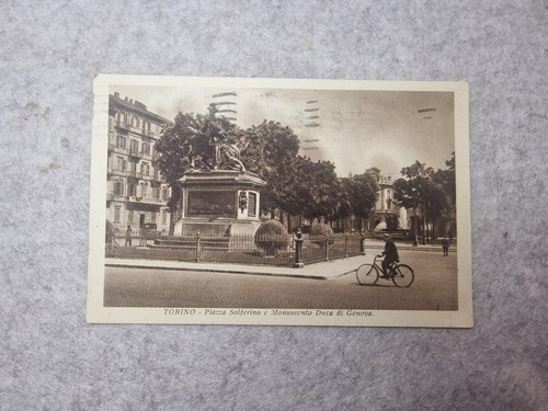 Cartolina torino piazza - torino,