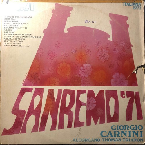 Giorgio carnini sanremo lp - giorgio,