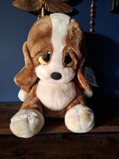 Peluche morbido cane grande