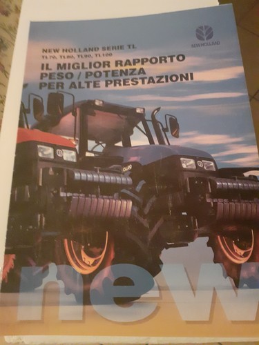 Brochure poster trattori - brochure, new