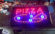 INSEGNA A LED CON SCRITTA "