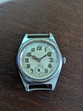 Orologio militare uomo anni 40 cassa impermeabile, tenere il tempo, orologio vintage #P459