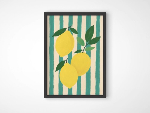 Quadro poster limoni e - poster, a4