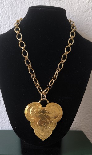 Collana catena dorata - , vintage
