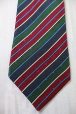 LANVIN PARIS 100% SETA SILK TIE CRAVATTA NECKTIE MADE IN ITALY VINTAGE CLASSIC