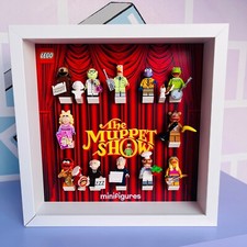 Cornice Vetrina Display Case adatta per Lego Minifigures 71033 Muppets