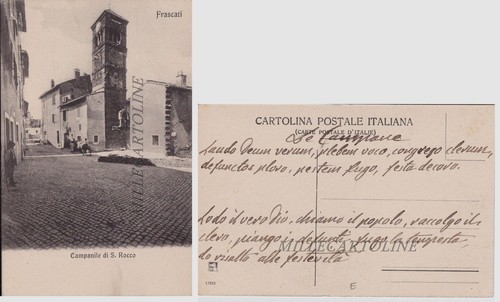 Frascati campanile s - frascati:, di