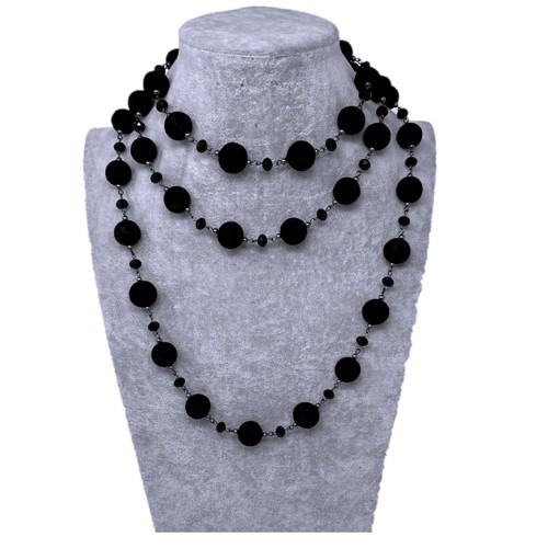 Collana lunga cristalli - lunga,