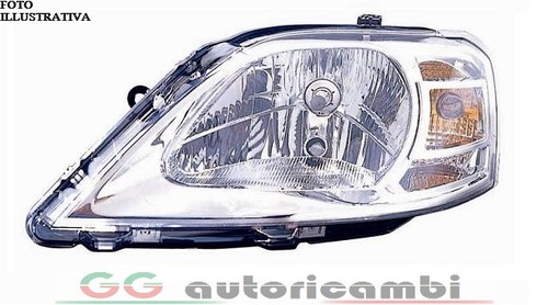 Faro per dacia logan 12 - faro,