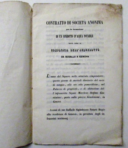 Contratto società anonima - contratto,