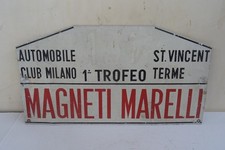 targa insegna 1° trofeo