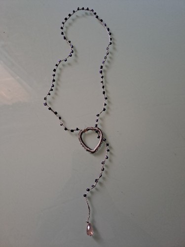 Collana uncinetto - collana,