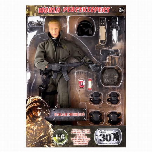 Justice red master soldier - master, 1:6