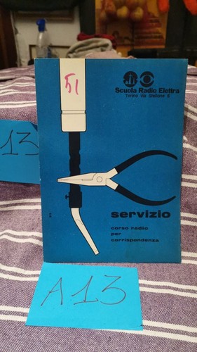 Scuola radio elettra - elettra, fascicolo