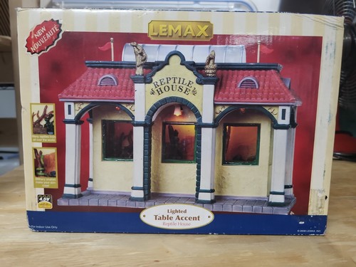 Lemax casa dei rettili - lemax,