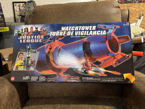 Mattel justice league torre - justice,