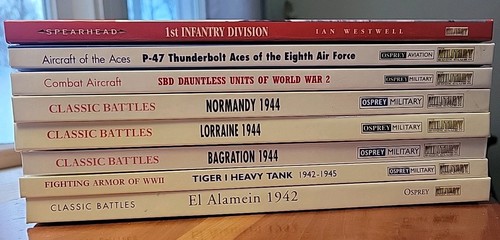 Military book club osprey - club,,