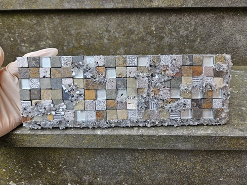 Piatto porta oggetti - mosaico,