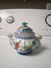 Zuccheriera garofano vintage amm garofano cantagalli faenza ceramica italiana leggi