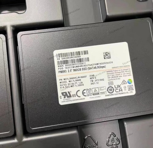 Samsung pm893 960 ssd 5 - pm893, gb
