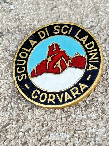 Spilla smaltata montagna - spilla,