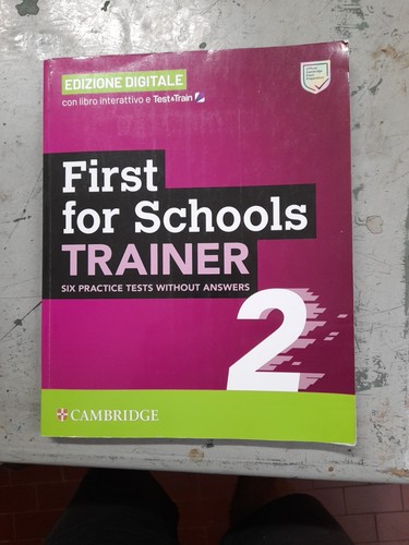 First for schools trainer isbn - trainer,