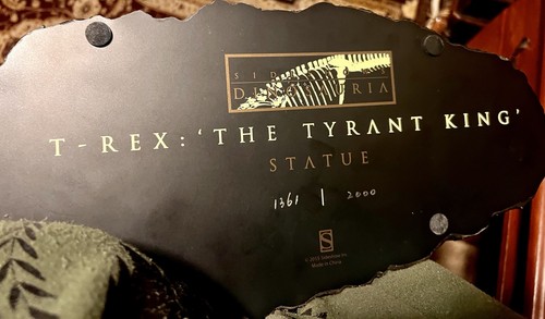 Statua dinosauro sideshow - statua,