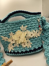 borsa uncinetto fatta a mano