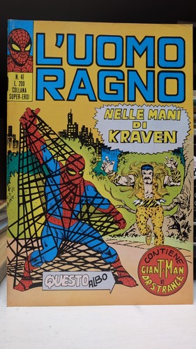 Uomo ragno 41 editoriale - uomo,