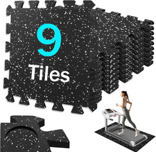 Tappeto Palestra Tappeto Da Fitness a Puzzle Robusta Tappeto Gomma Antiscivolo T