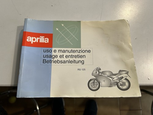 Uso manutenzione aprilia - uso, rs