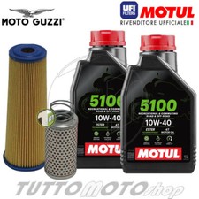 Tagliando MOTO GUZZI V35 C 350 1982-1986 / Olio Motul 5100 10W40 + Filtro
