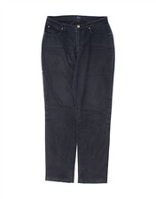 TRUSSARDI Pantalone uomo dritto casual W31 L29 blu navy cotone BJ02