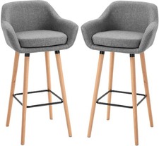 Set di 2 Sgabelli da Bar