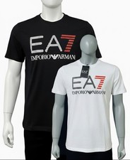 Men's  Emporio Armani EA7  short sleeve crew neck Cotton T-Shirt L, XL