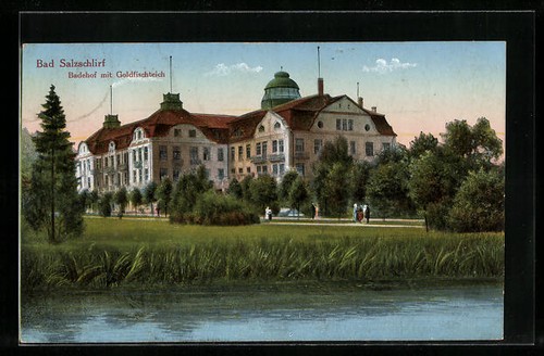 Cartolina bad salzschlirf - cartolina,